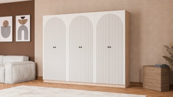 Шкаф распашной Вивьен 16 BMS