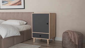 Тумба прикроватная Брукс 3 BMS