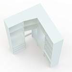 Стеллаж для одежды Мирта 24 BMS - Фото 4