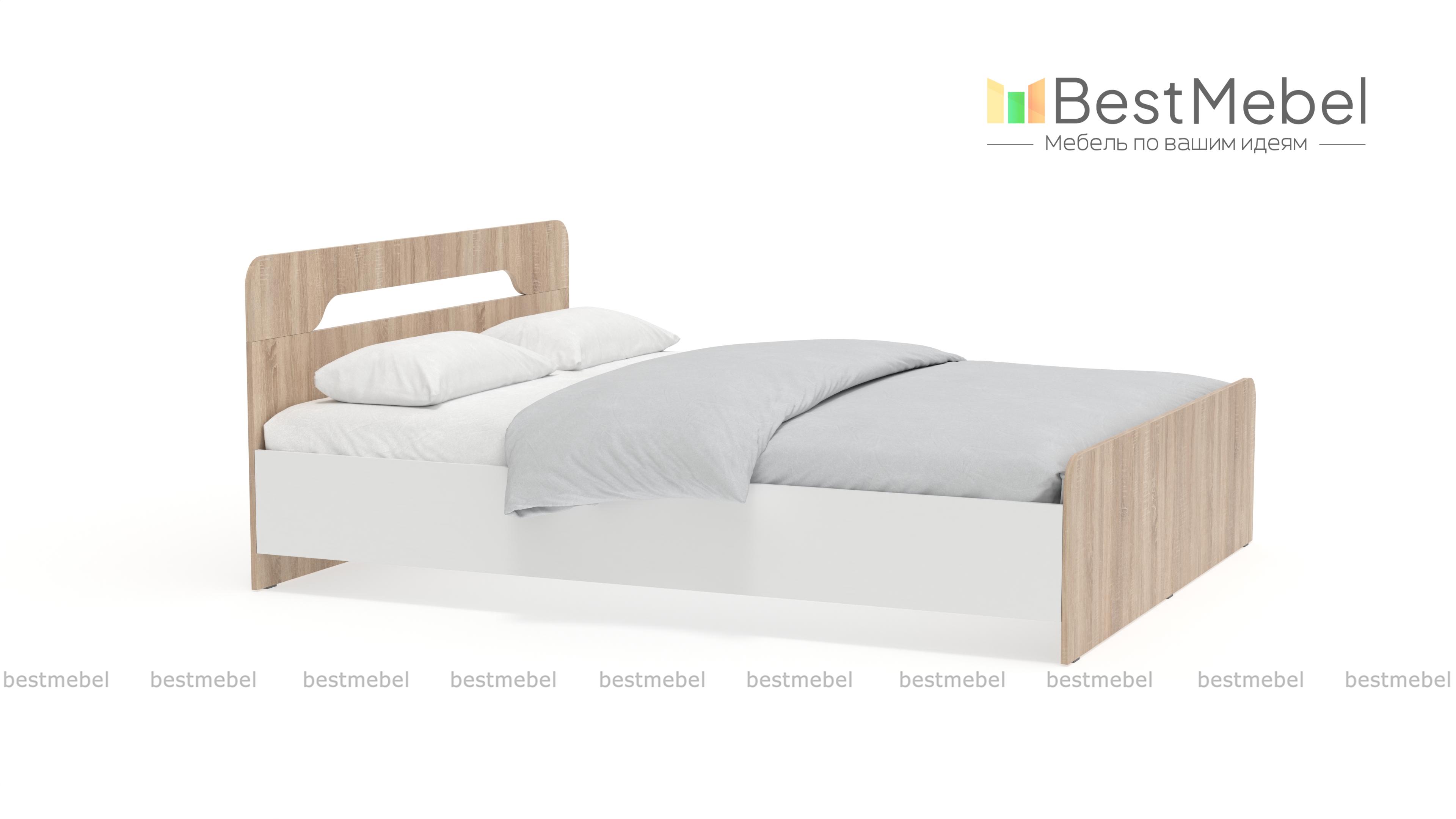 Кровать Жаклин СТЛ.202.03 BMS - Фото