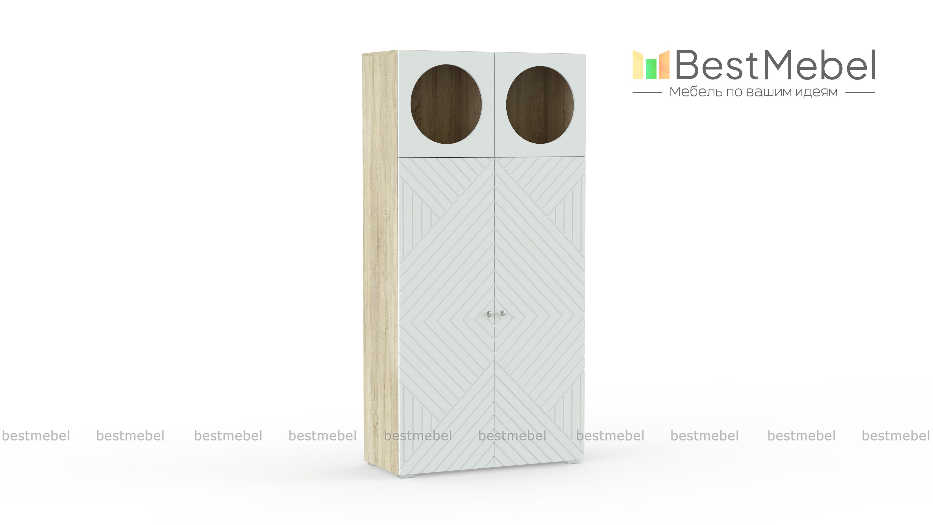 Шкаф распашной Авелин 19 BMS - Фото