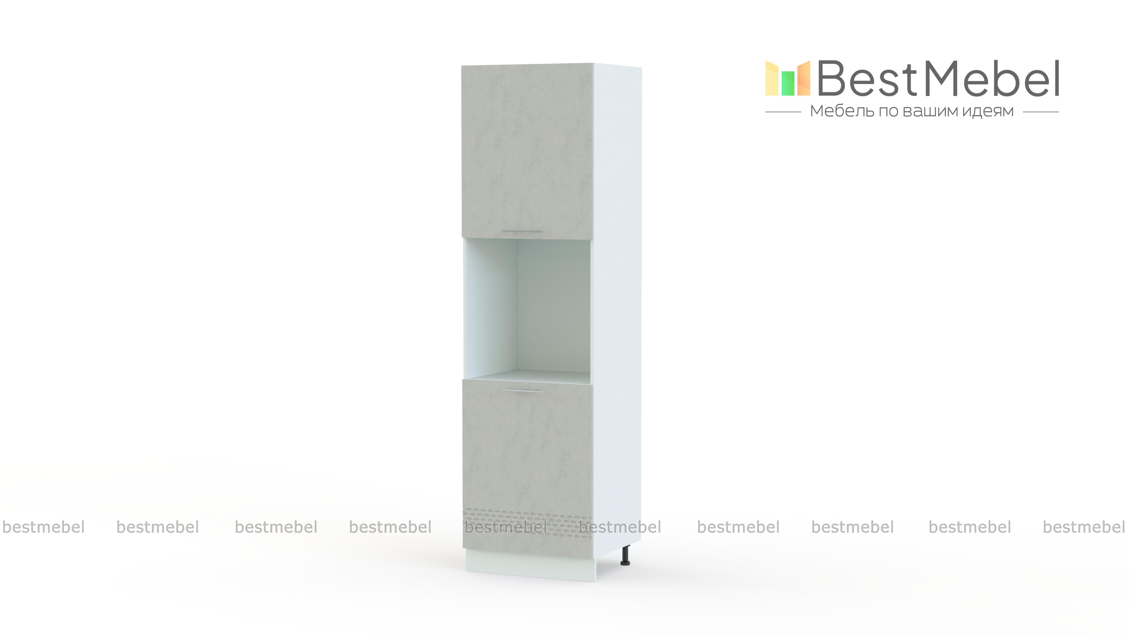 Шкаф верхний пенал Капля 600мм BMS - Фото