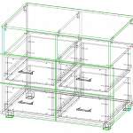 Схема сборки Тумба под ТВ Модерно 15.1 BMS