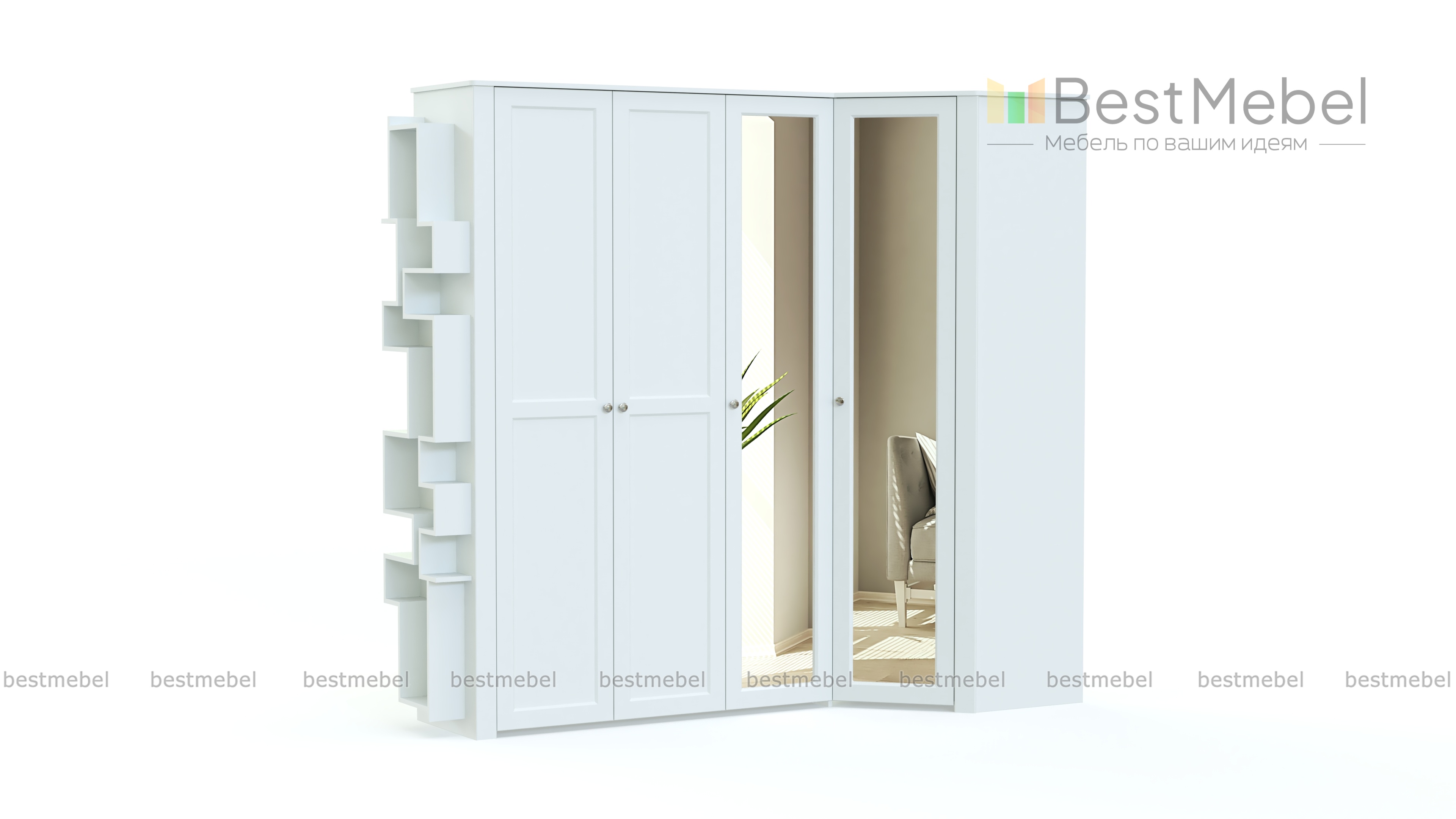 Угловой шкаф Бриз К 1 BMS