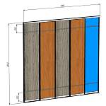 Схема сборки Двери-купе Нима 2 BMS