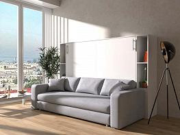 Шкаф-кровать с диваном Пальм 1 BMS (2550х1400х400)