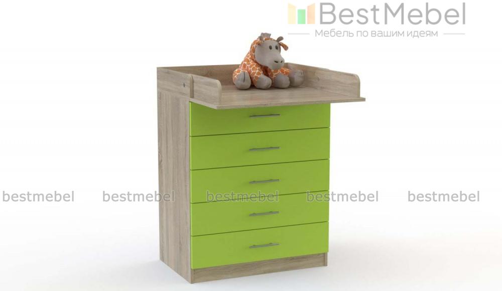 Пеленальный комод Сакура 3 BMS - Фото