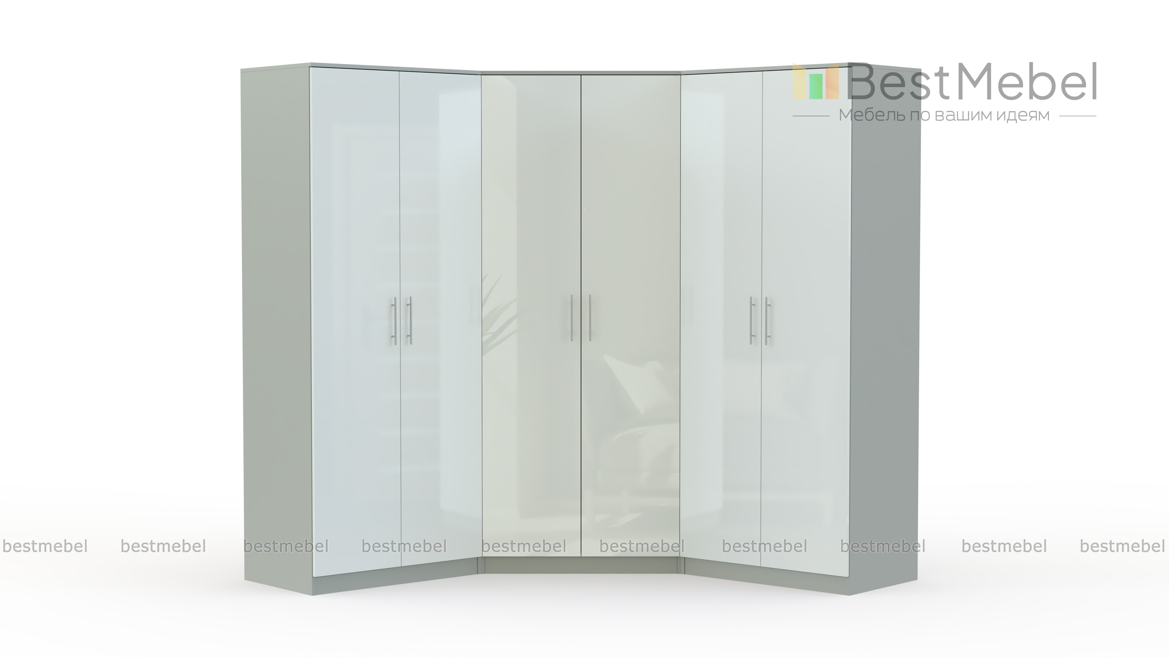 Шкаф угловой Глянец 21 BMS