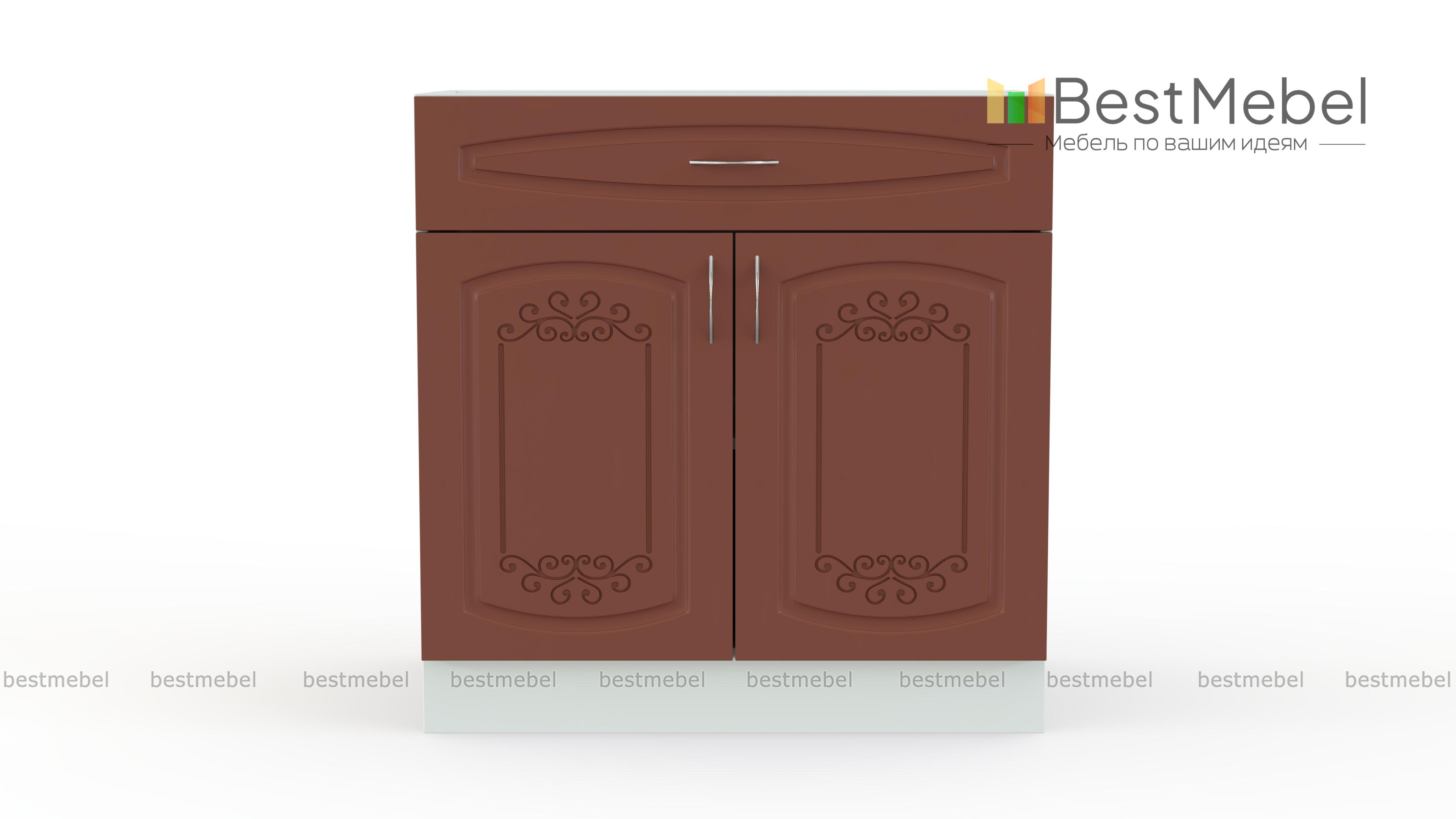 Стол с ящиком  Глория BMS - Фото