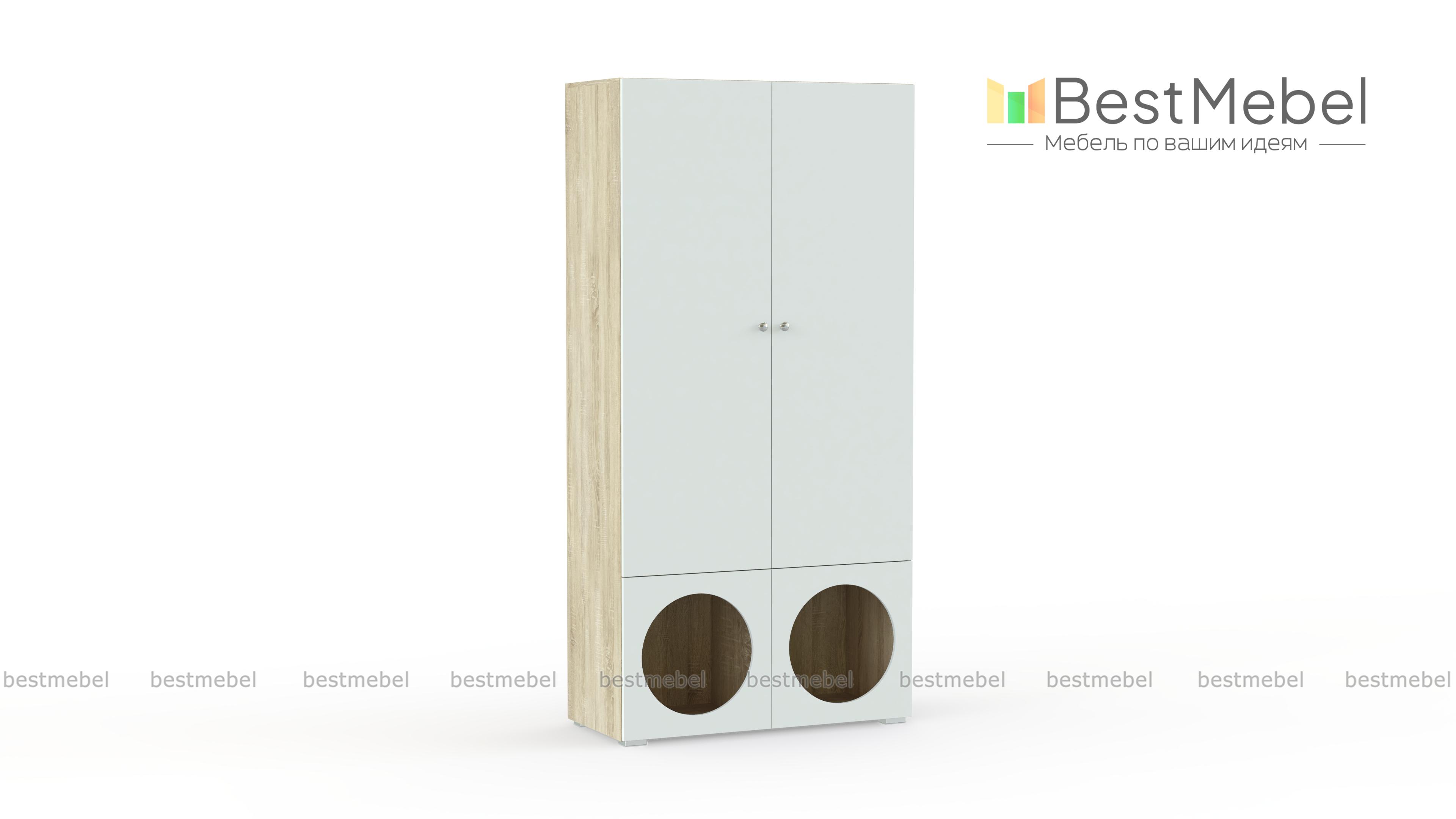 Шкаф распашной Авелин 6 BMS - Фото