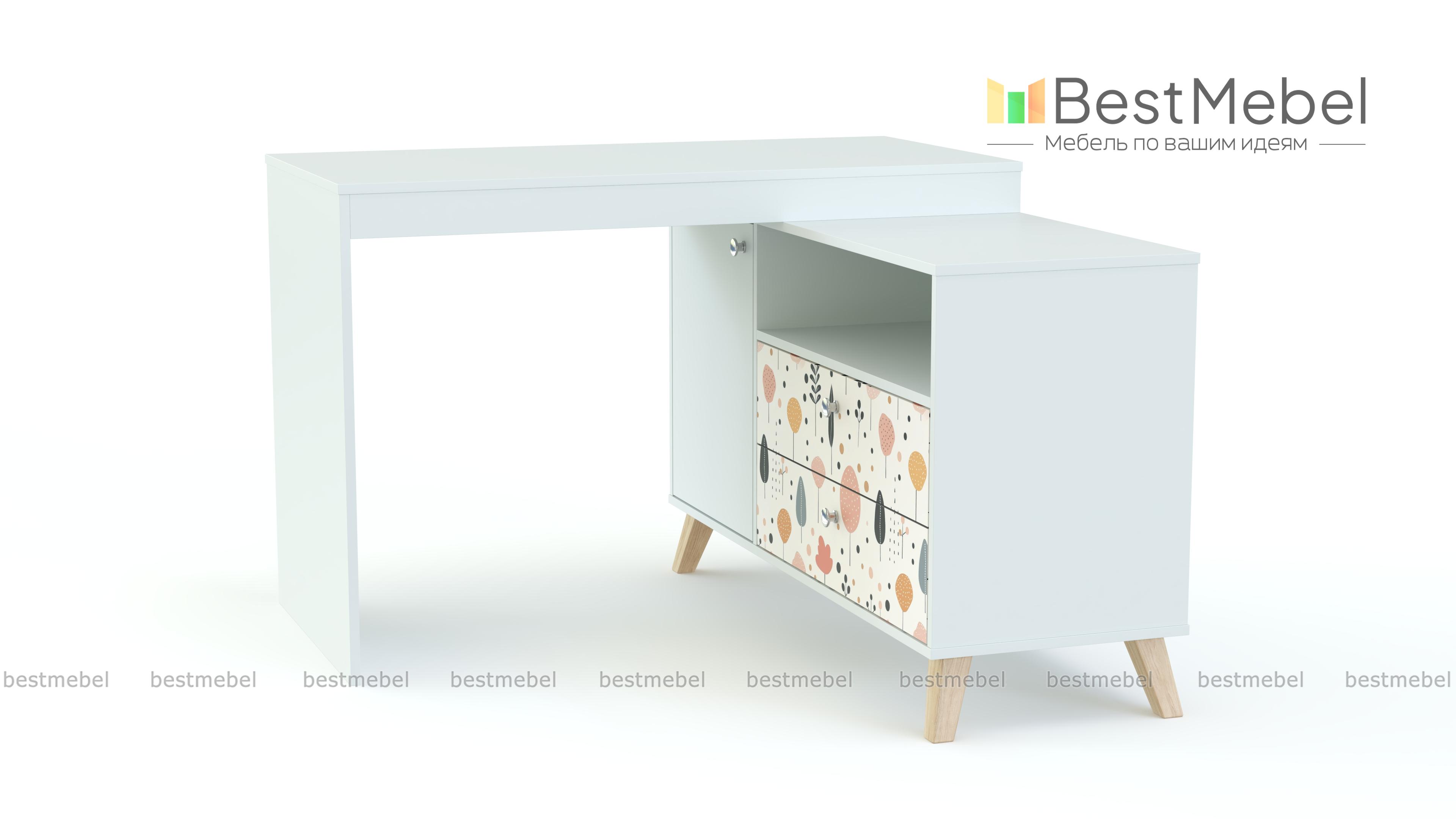 Стол письменный Эльза 1 BMS - Фото