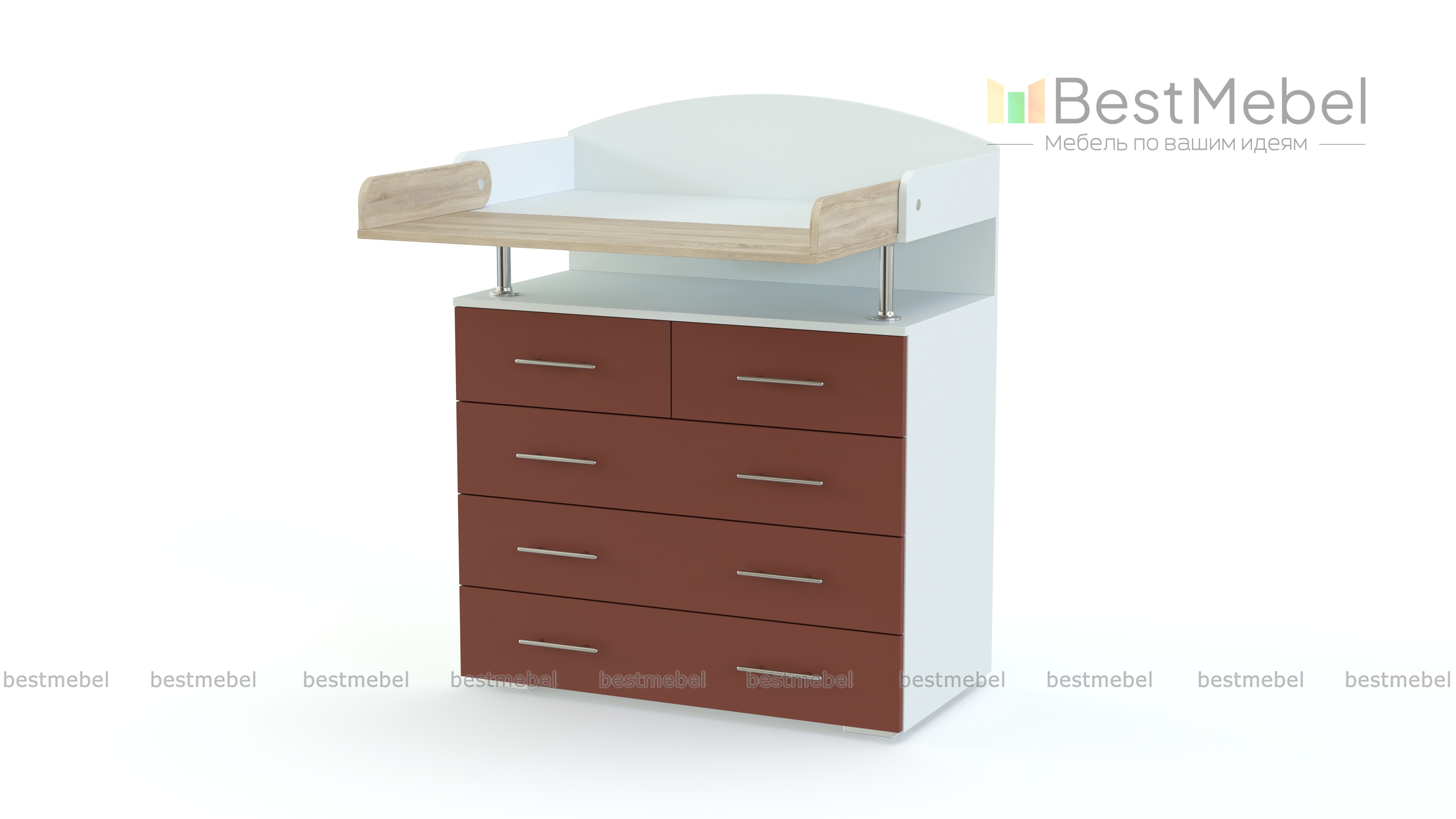 Комод пеленальный Луи Нео 7 BMS