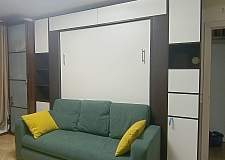 Шкаф-кровать с диваном Венора BMS