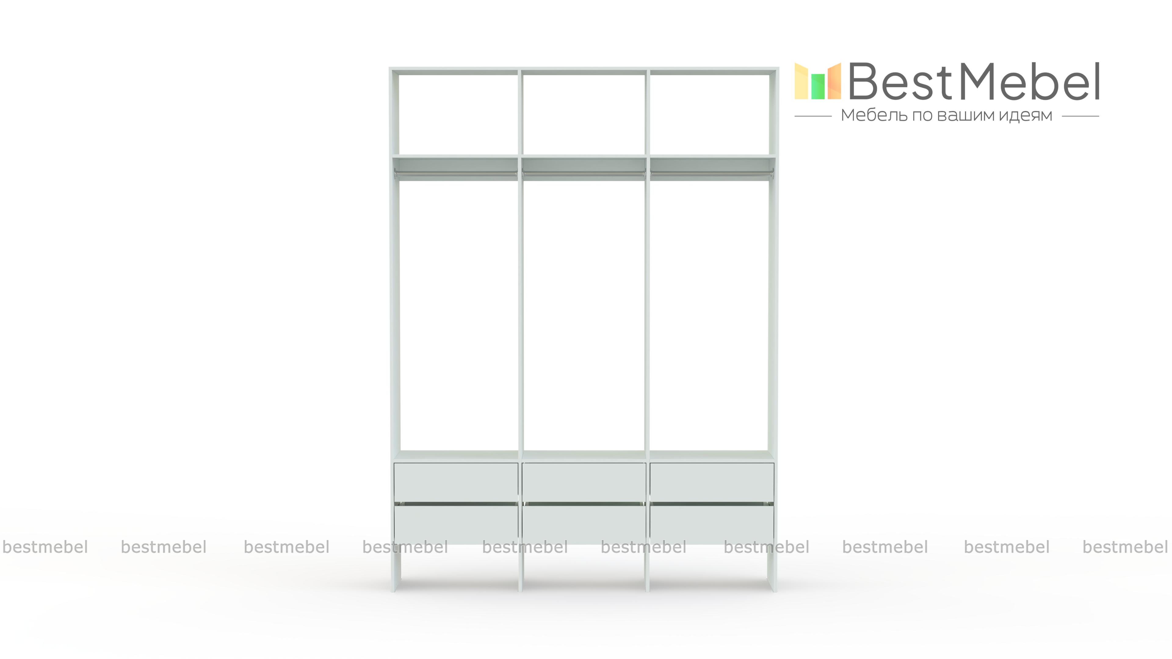 Стеллаж для одежды Мирта 55 BMS - Фото