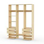 Стеллаж для одежды Мирта 90 BMS - Фото 16