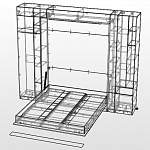 Схема сборки Шкаф-кровать с диваном Тида 02 BMS