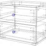 Схема сборки Прикроватная тумба Альма 10 BMS