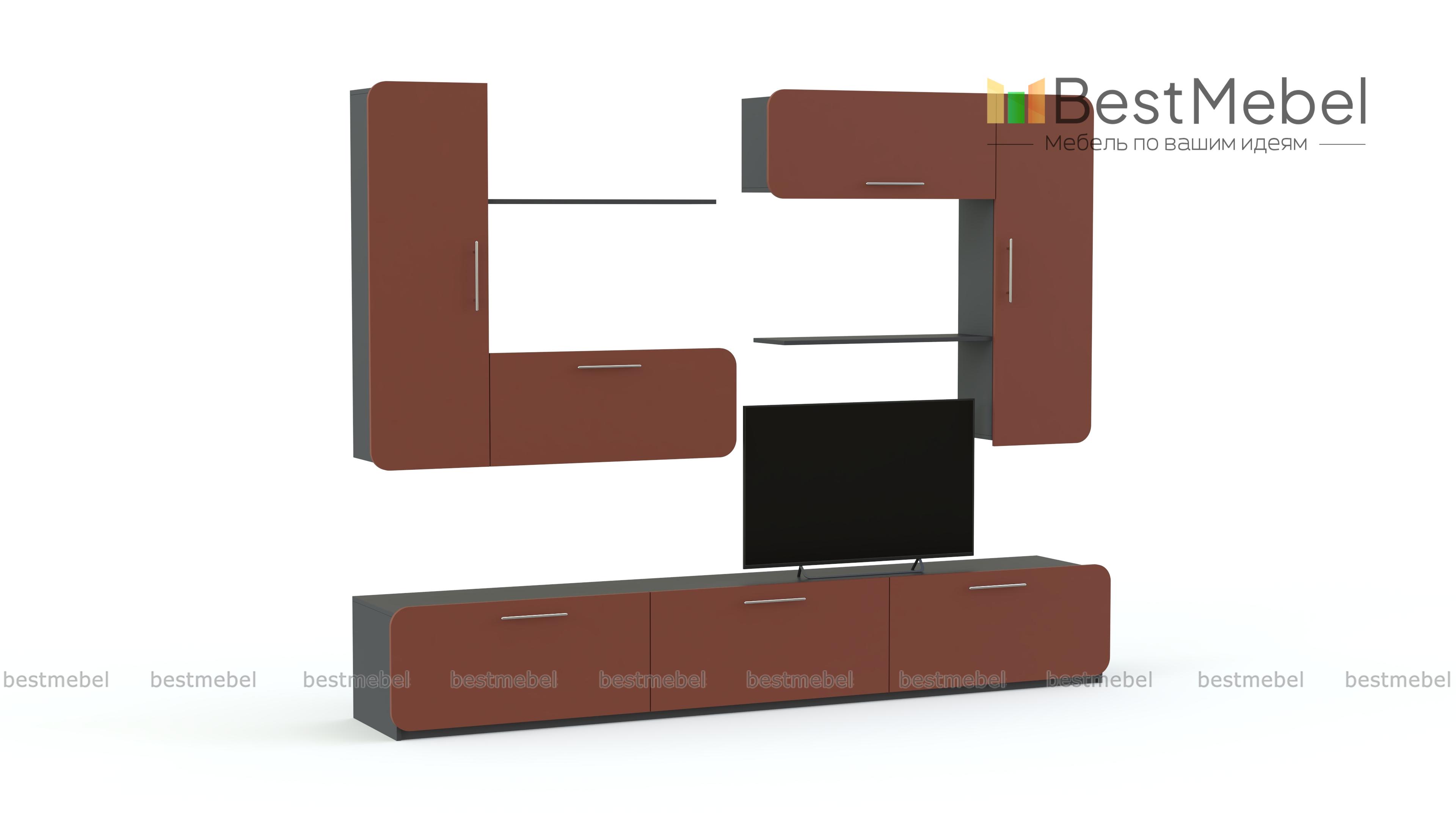 Стенка Модерно 3.1 BMS - Фото