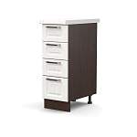 Шкаф нижний с 4-мя ящиками Европа BMS - Фото 10