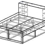 Схема сборки Кровать Бриттани BMS