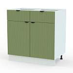 Шкаф нижний с 2-мя дверцами и 2-мя ящиками Альберт BMS - Фото 7