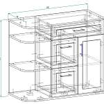 Схема сборки Тумба Юнга 14 BMS