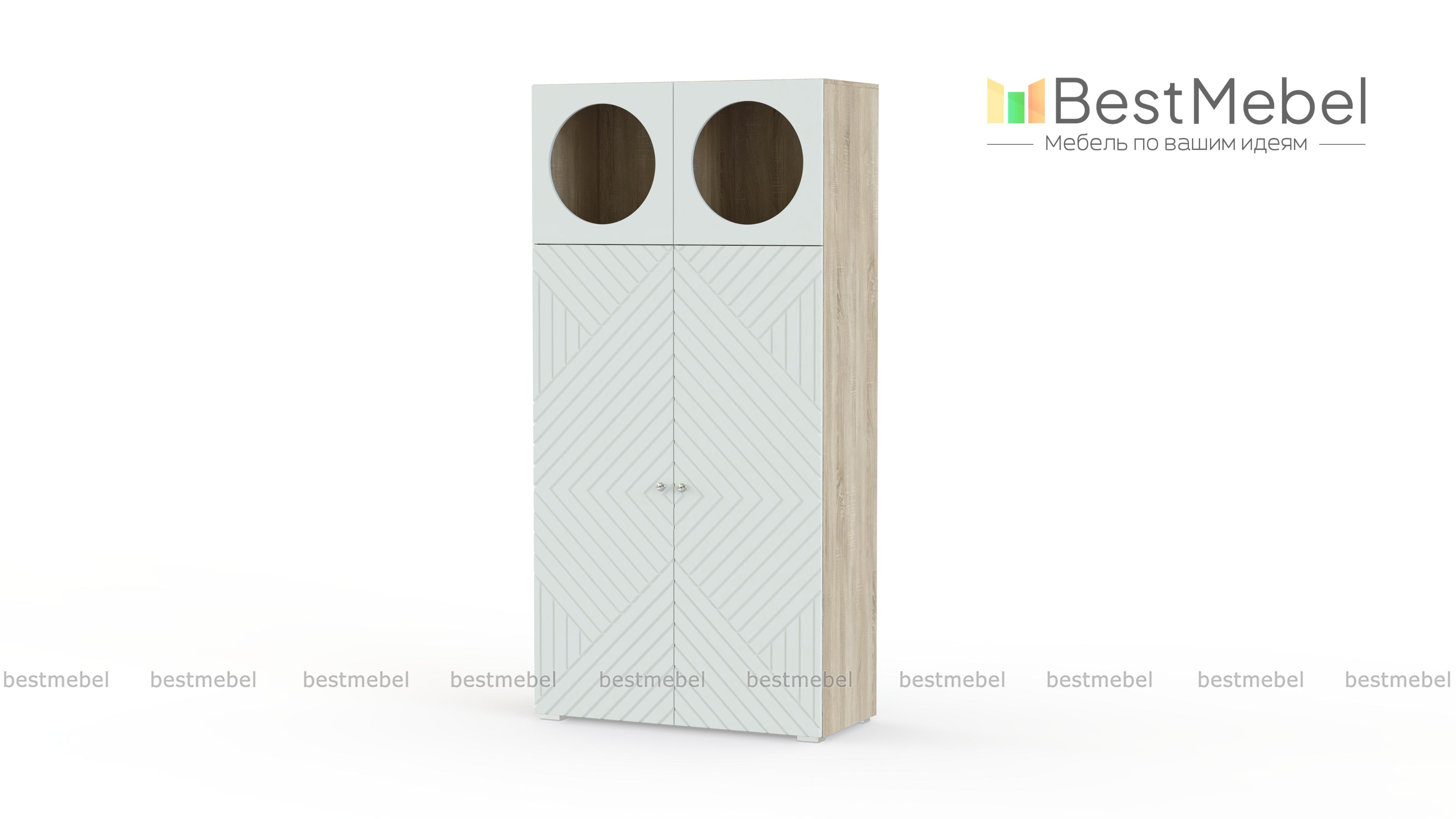 Шкаф распашной Авелин 19 BMS - Фото