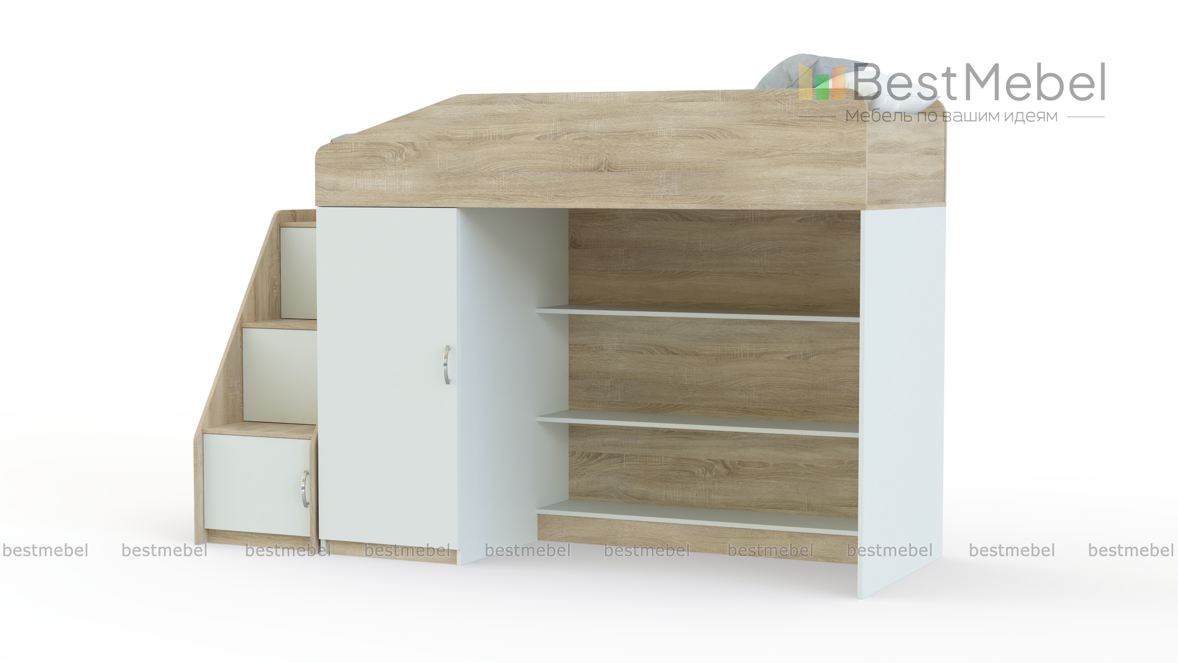 Кровать-чердак Миф-11.11 BMS