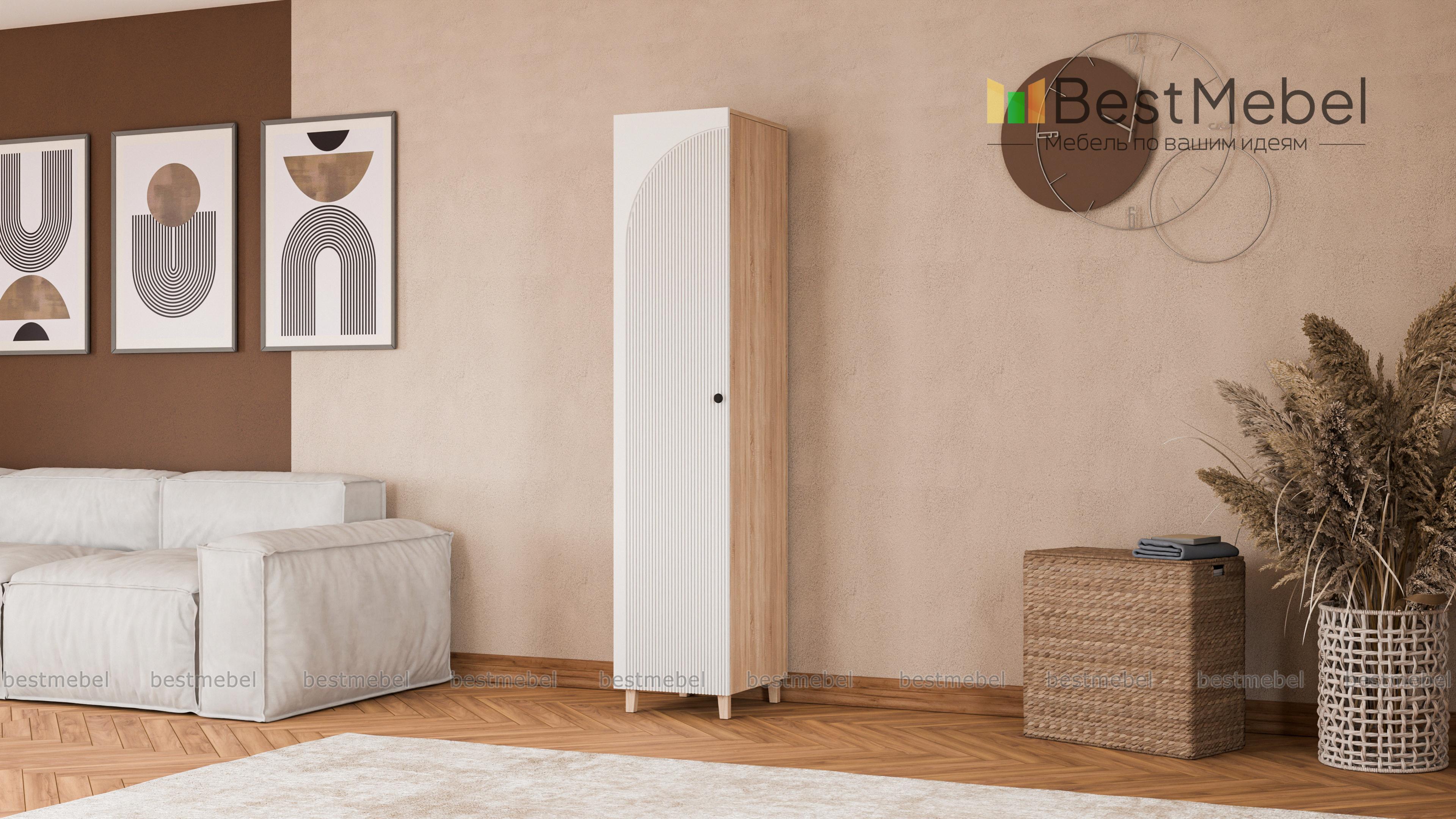 Шкаф-пенал Вивьен 3 BMS - Фото