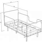 Чертеж Кровать Пингви 10 BMS